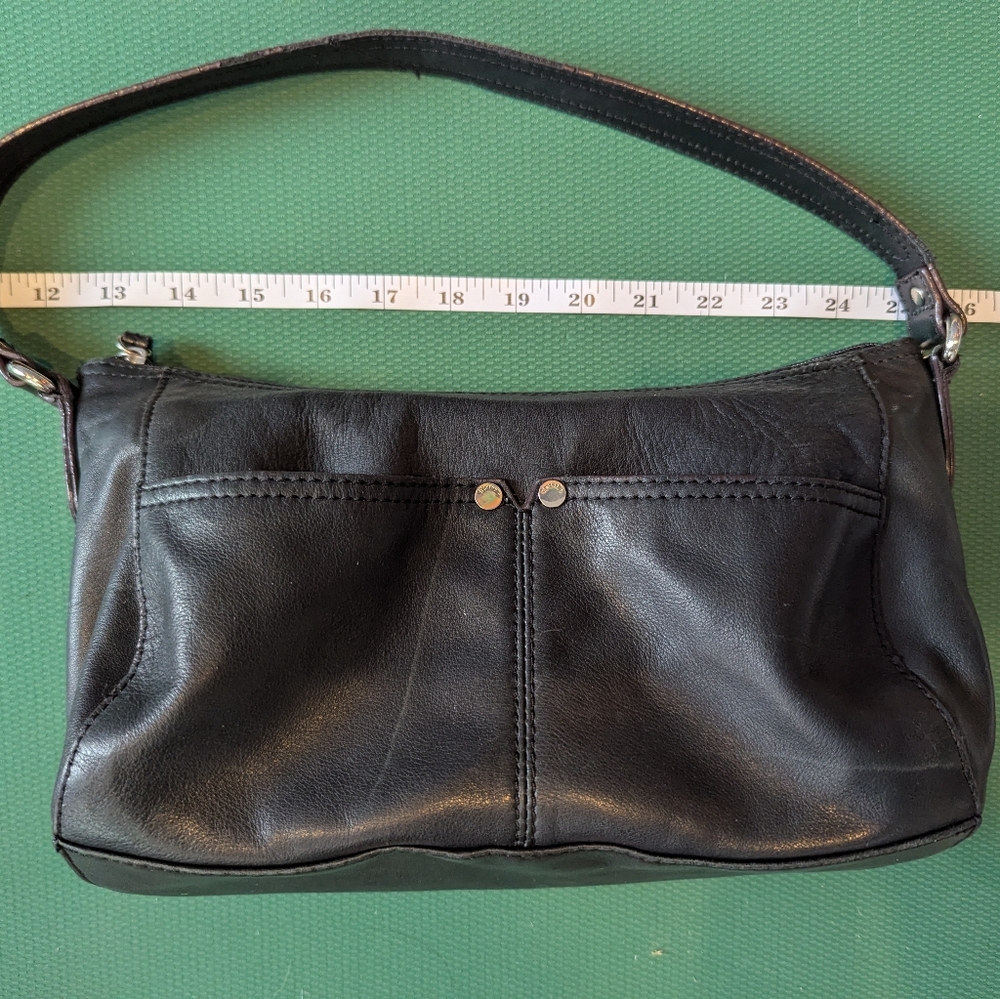 Tignanello Dark Green Leather Purse